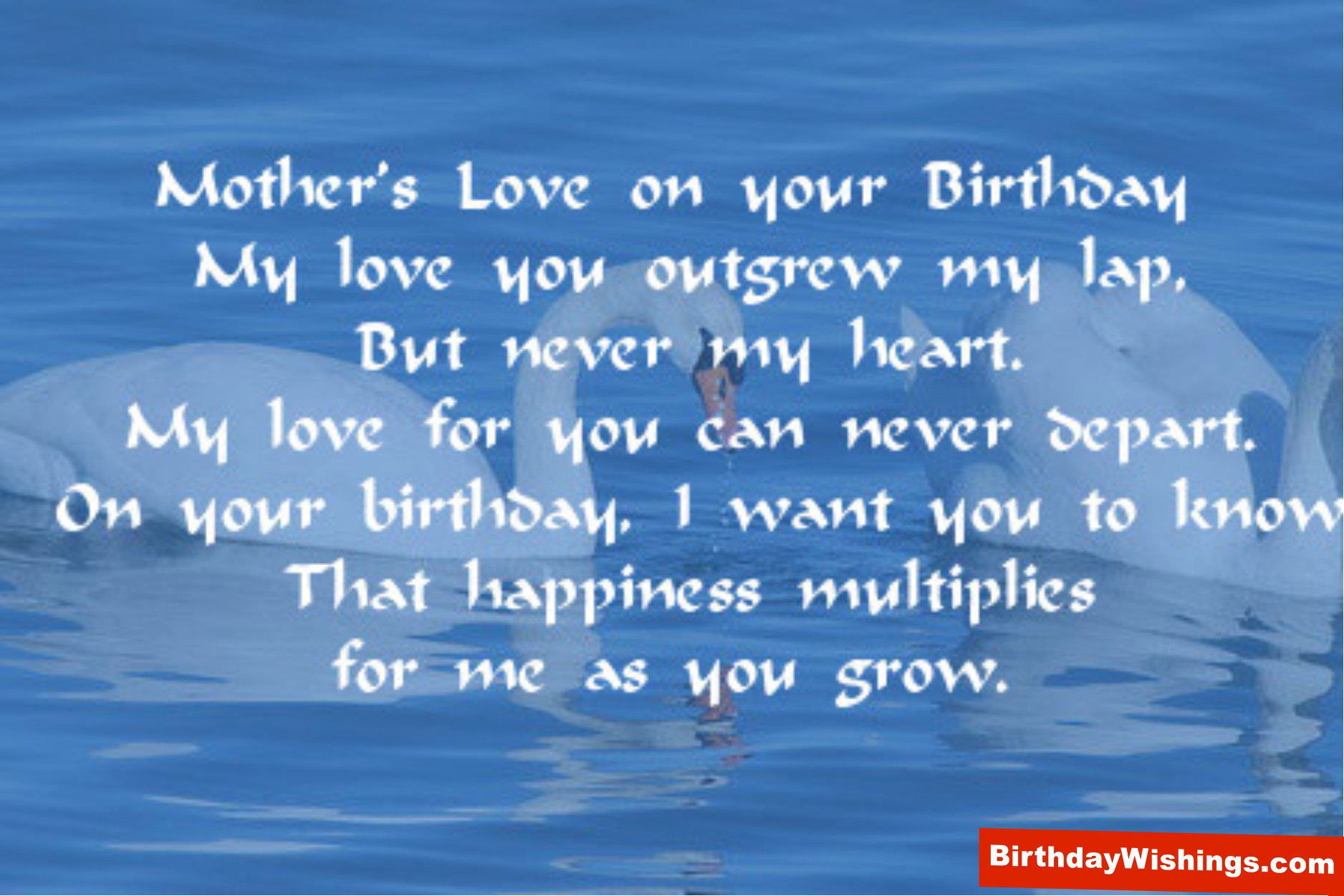 birthday Wish From Mother