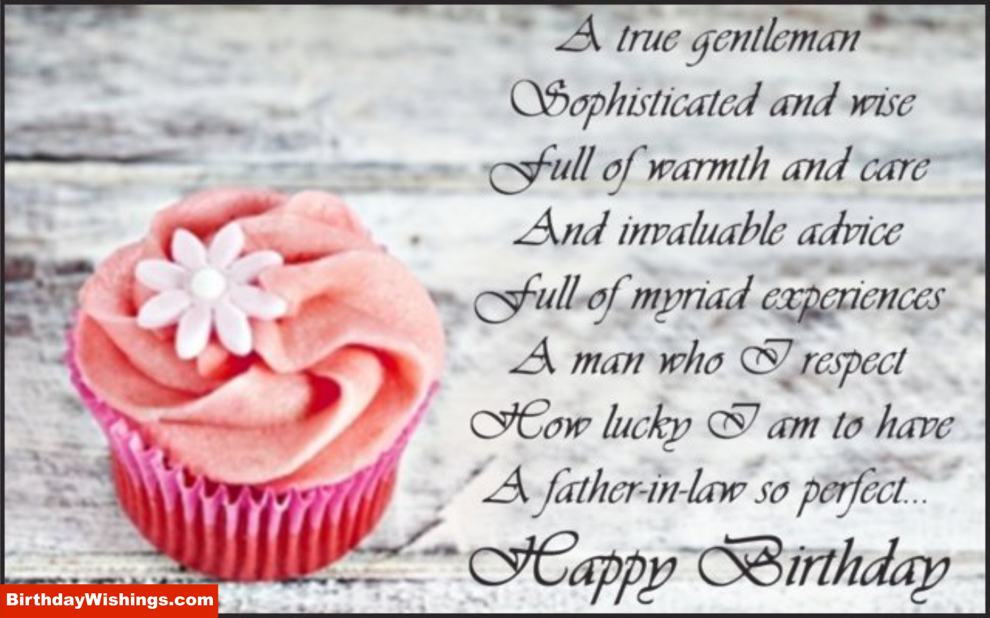 Poem For Father in Law