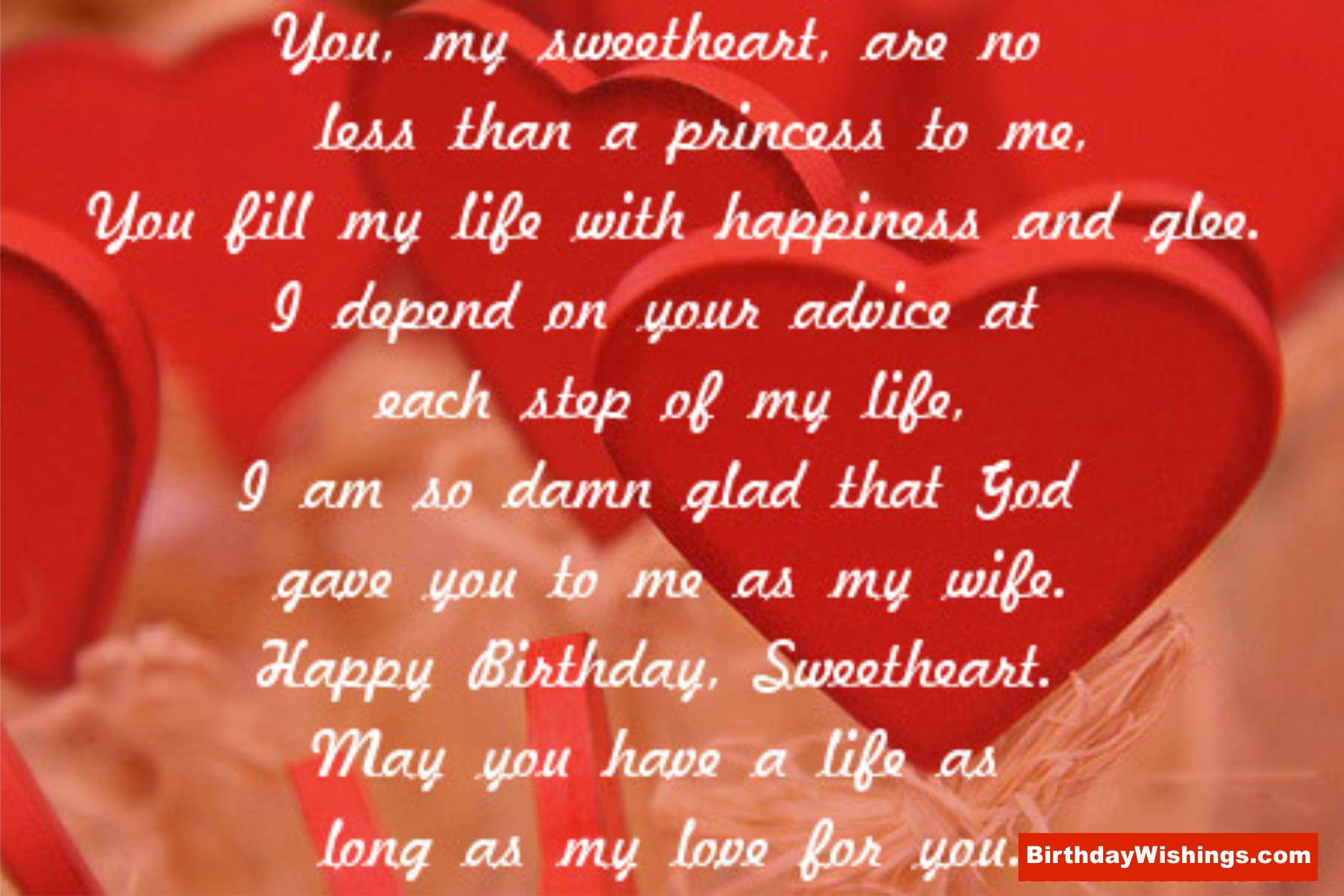 birthday Poem For Wife