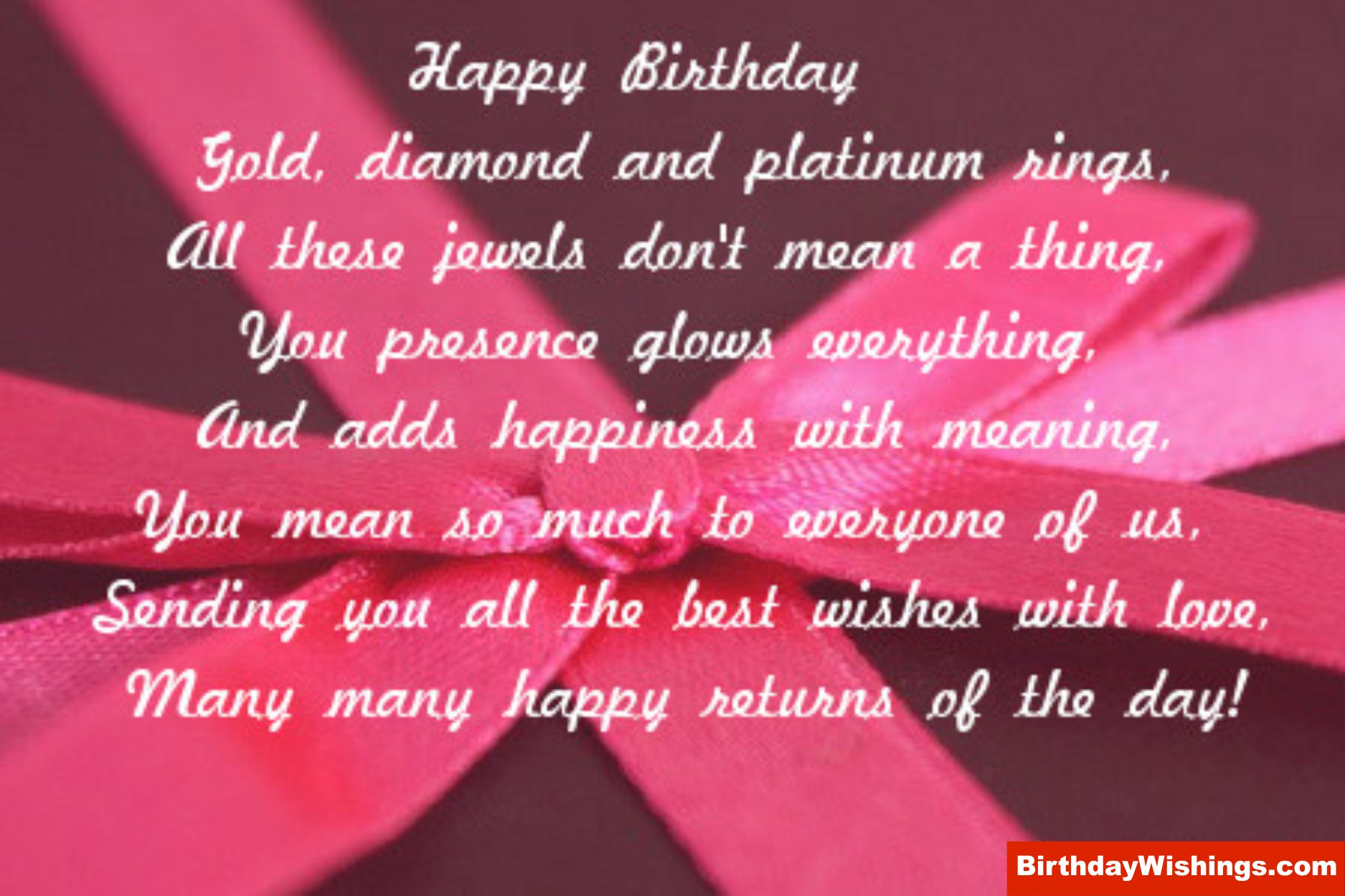 Happy Birthday To My Love