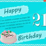 21st Birthday Poem