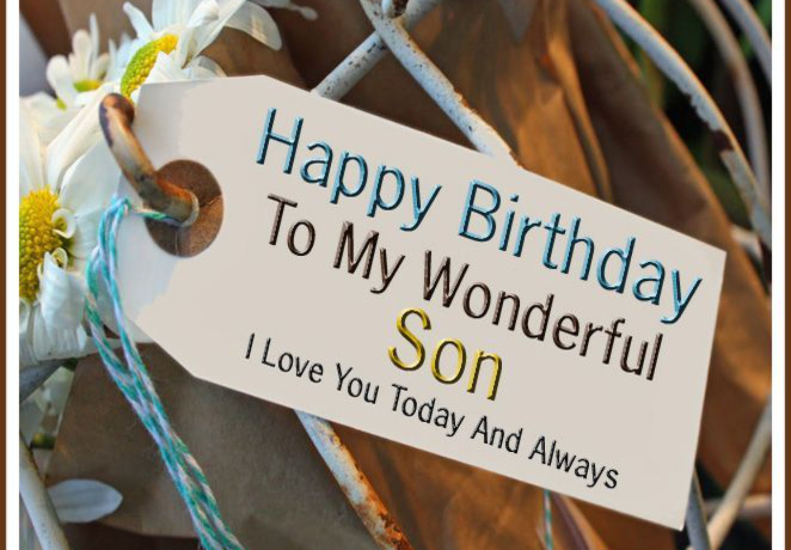 Son Happy Birthday Wishes