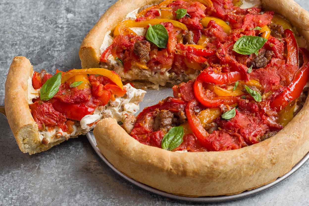 Chicago Style Stuffed Pizza