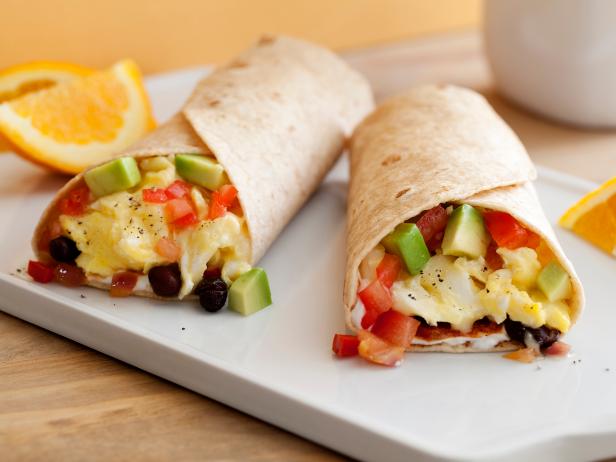 Mexico Green Chile Breakfast Burritos