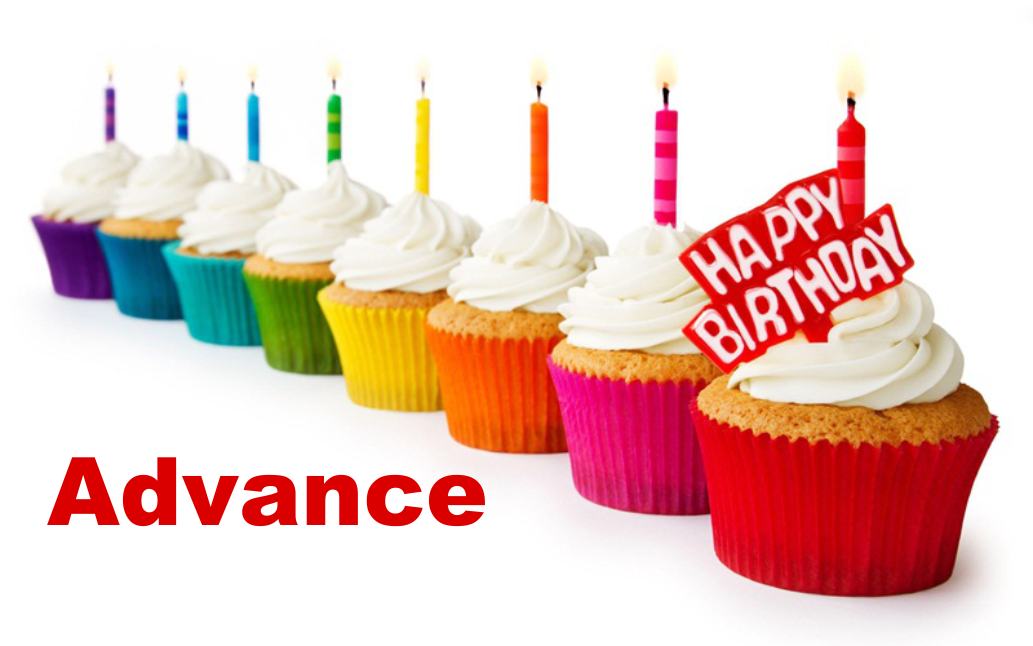 Advance Happy Birthday Wishes