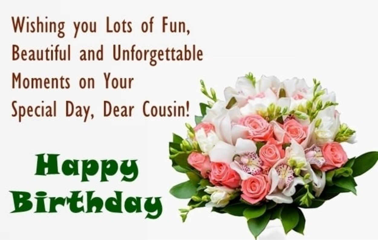 Cousin Birthday Wishes