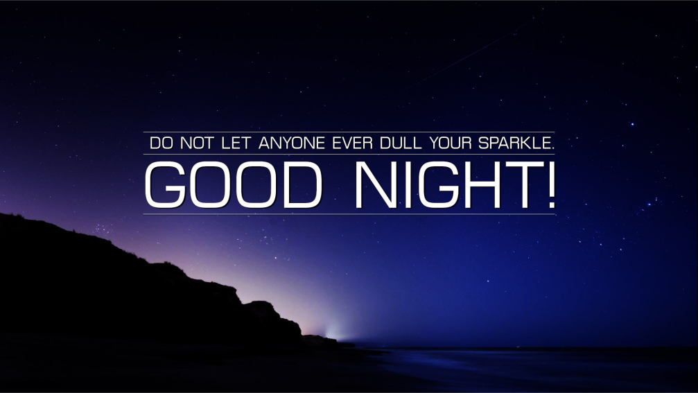 Inspirational Good Night Messages